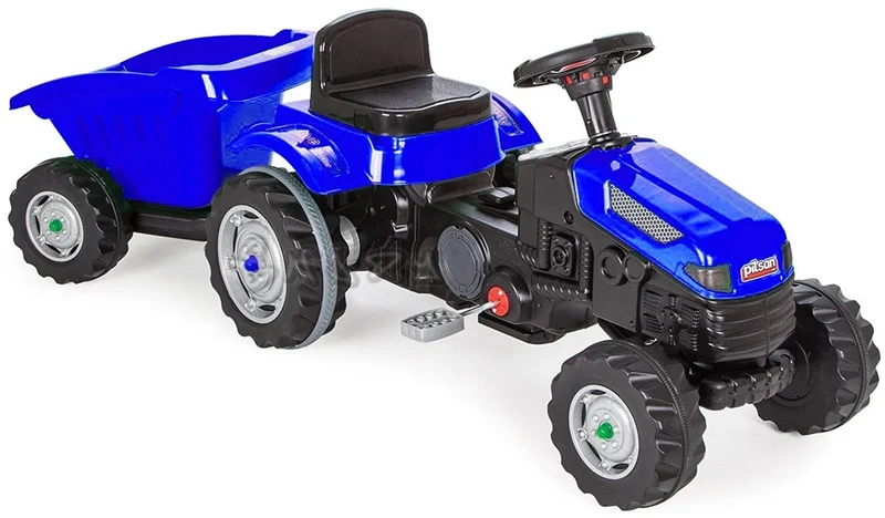 Trattore Active a pedali con Rimorchio, Gioco Bambini StrMy Toys