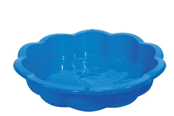 piscinetta giardino bambini sabbiera bambini combinabile con coperchio 75 litri