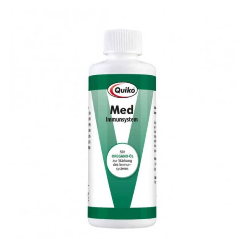 Med V Liquido 100ml - Prevenzione e trattamento della coccidiosi (3 in 1) - Prodotto naturale - Quiko