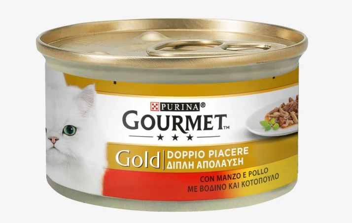 GOU GOLD DOPPIO MANZO POLLO 85GR