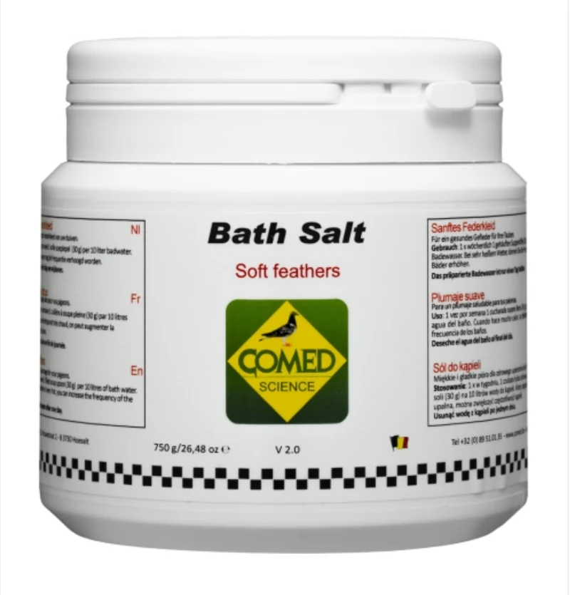 Sali da Bagno, Sali da Bagno Per Piume Morbidissime 750gr - Comed