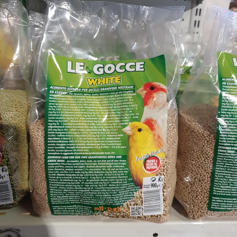 Le Gocce White 900 grammi (sostituto dei semi da germinazione) - AllPet