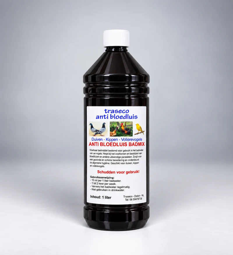 Miscela da bagno antiacaro rosso 1L - Traseco
