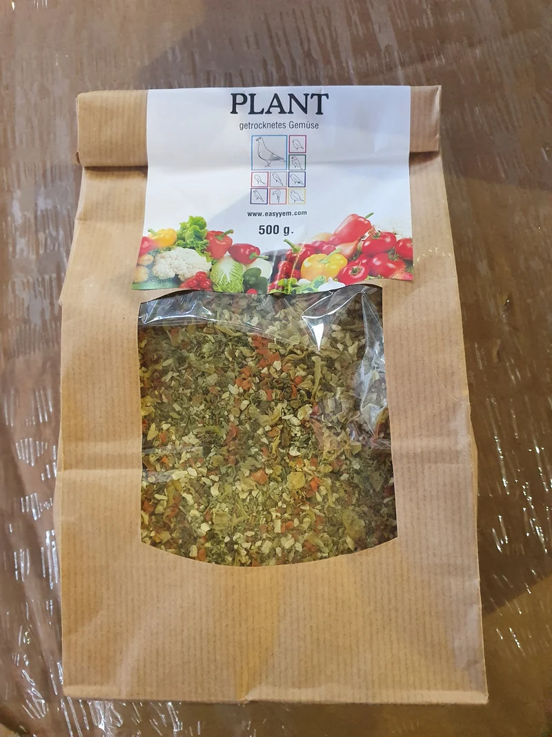 Pianta - 500 grammi (Integratore alimentare a base di verdure essiccate)