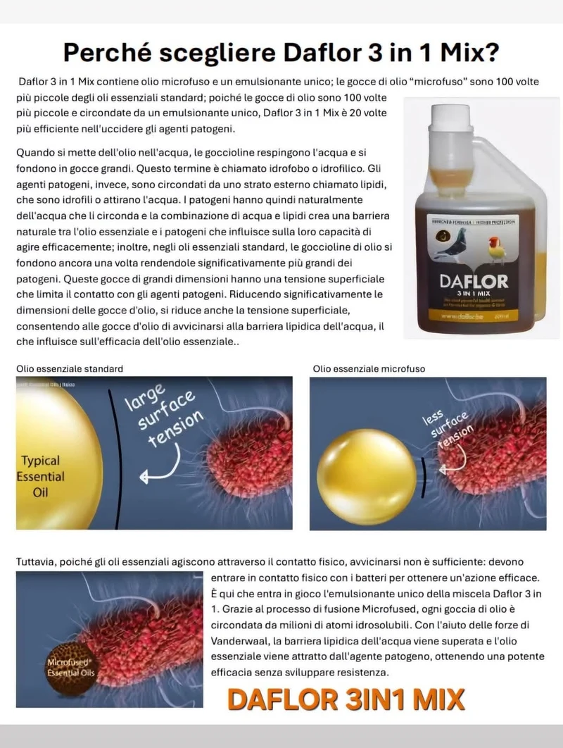 Daflor Miscela 3 in 1 500ml (nuova formula)