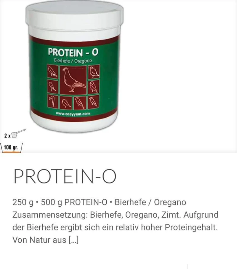 Proteine-O, Lievito di Birra e Origano 250 grammi