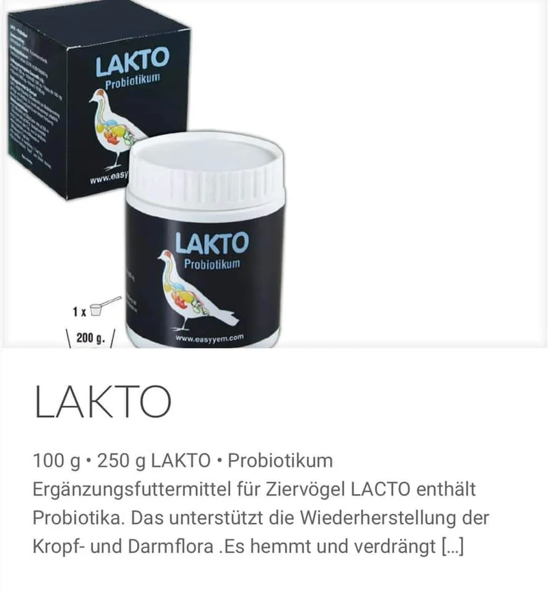 Lakto 100 grammi - Probiotici
