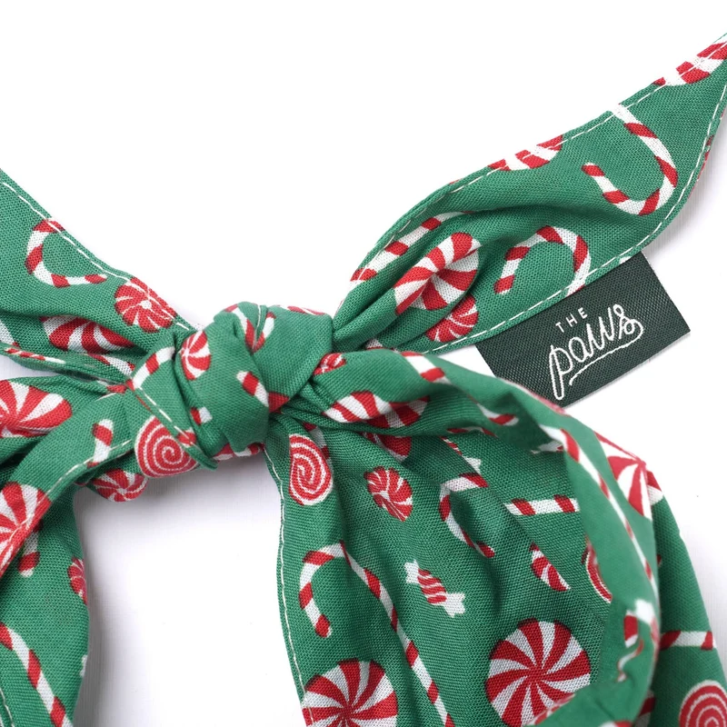 Bandana bonbons de Noël