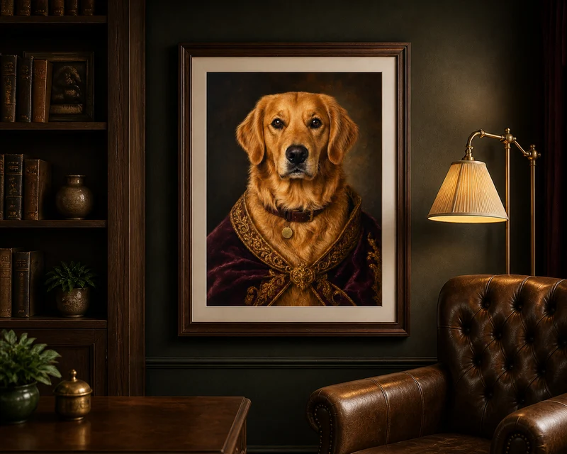 Custom Digital Pet Portrait