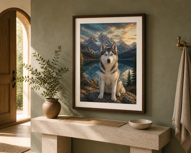 Custom Digital Pet Portrait