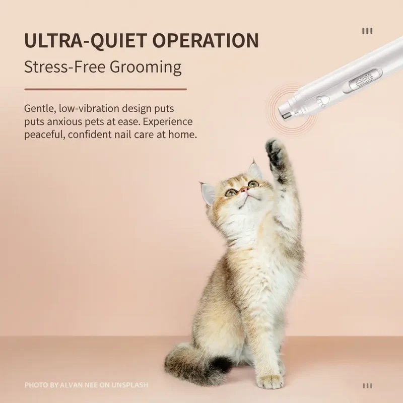 Quiet Paw-Perfect Nail Grinder