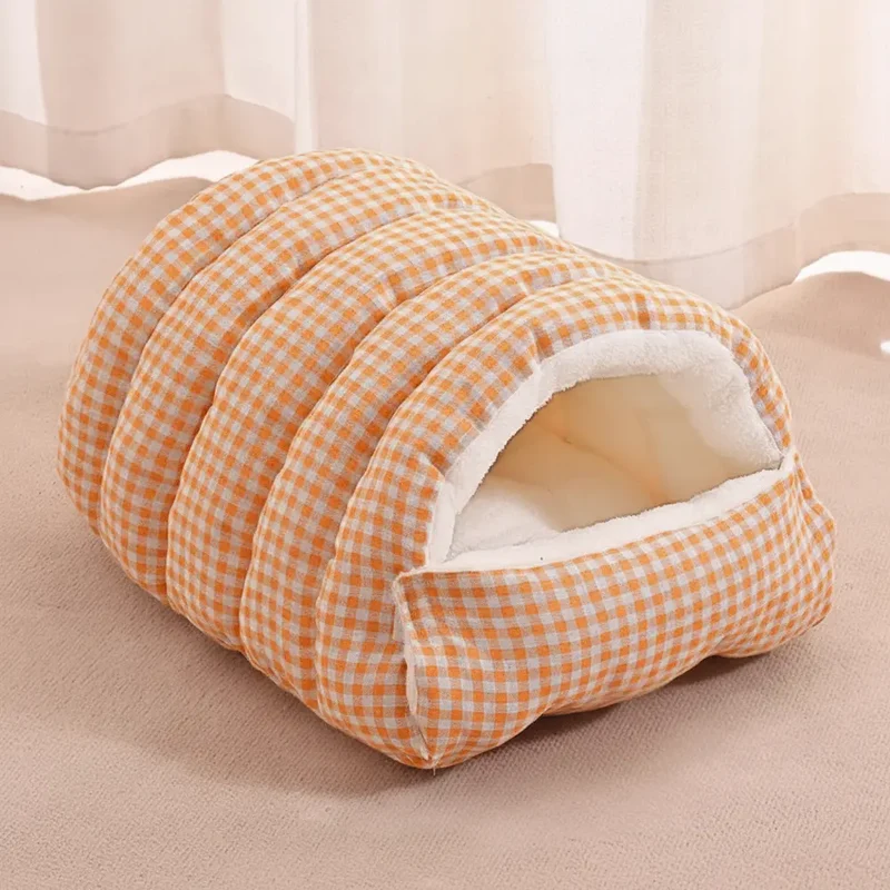 Cozy Cave Pet Bed for Security & Warmth
