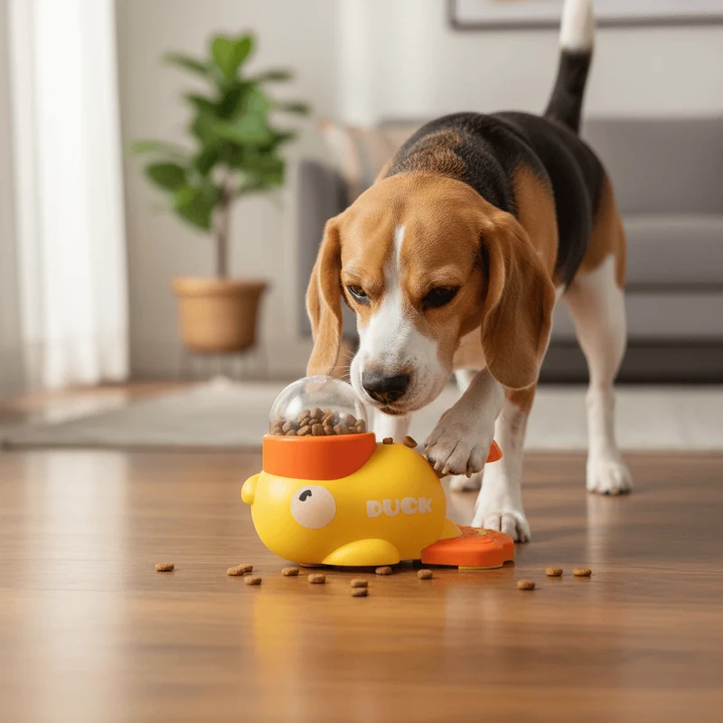 Duck Puzzle Feeder for Playful Mealtimes