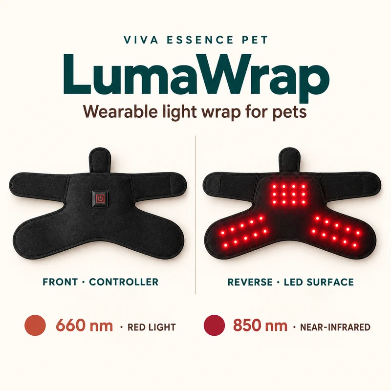 LumaWrap Red Light Pet Wrap
