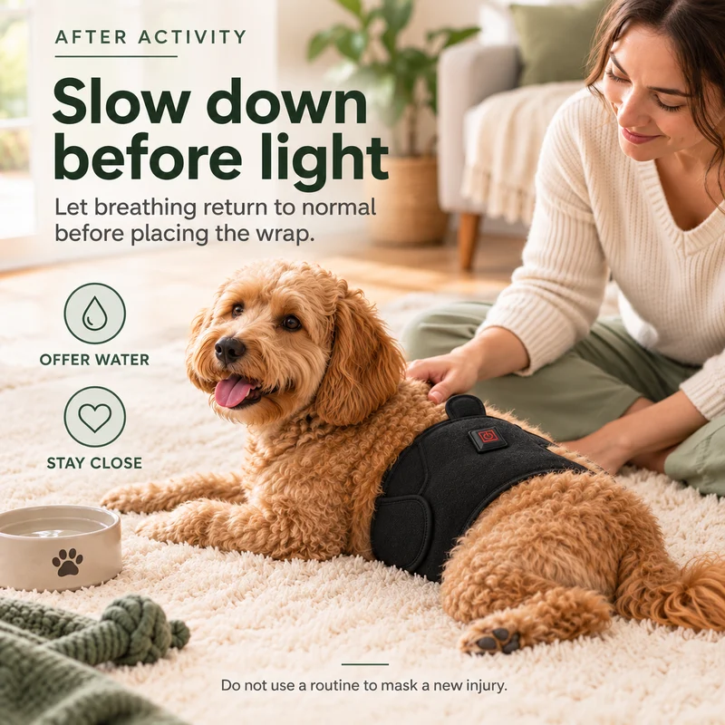 LumaWrap Red Light Pet Wrap