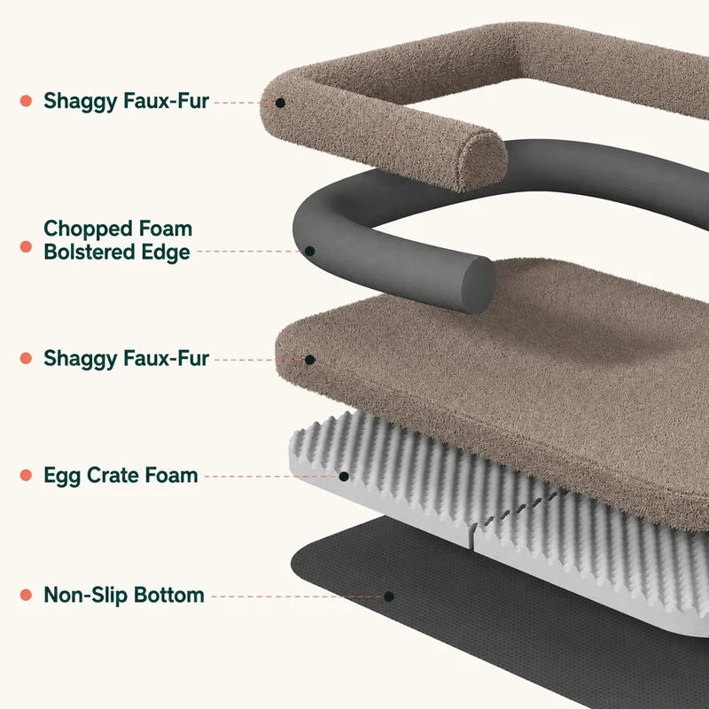 The Cloud Bed: Human-Sized Bed for You and Your Dog