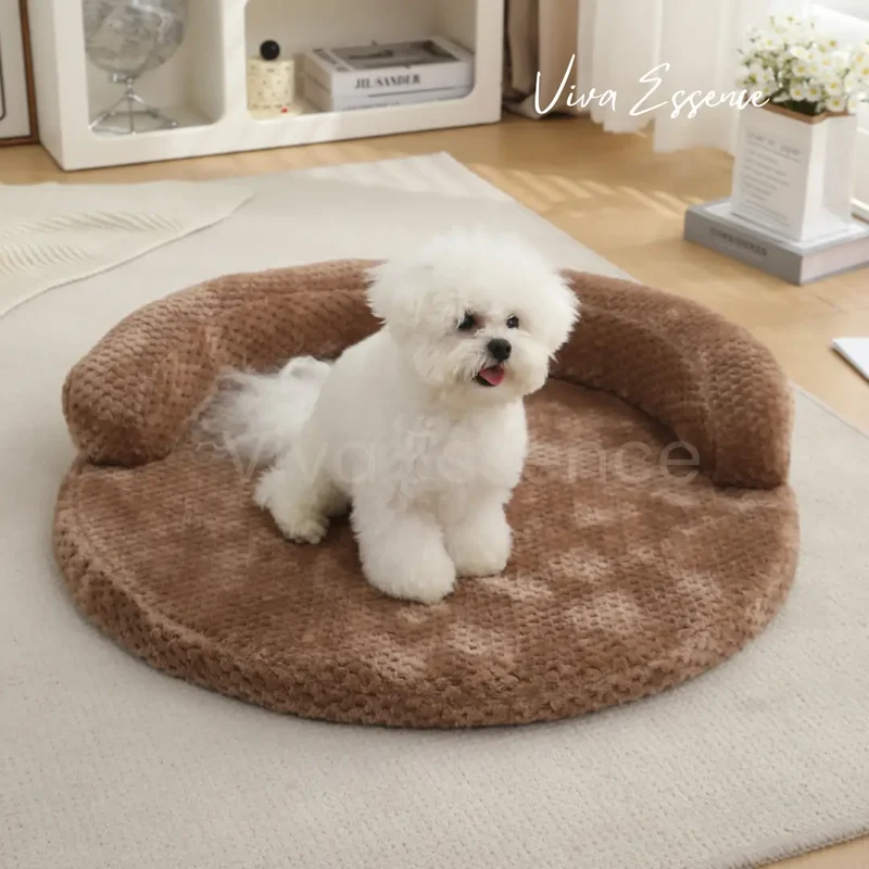 PlushNest Orthopedic Pet Bed