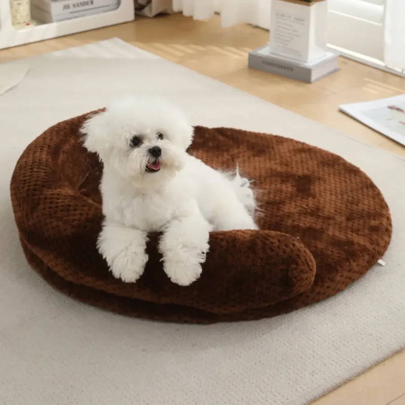 PlushNest Orthopedic Pet Bed