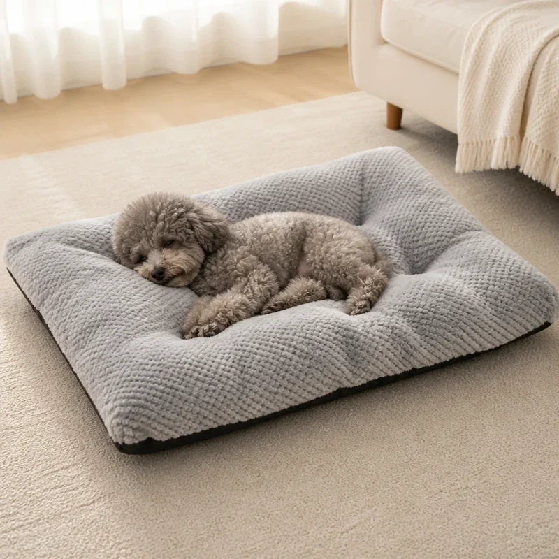 Plush Haven Calming Pet Bed