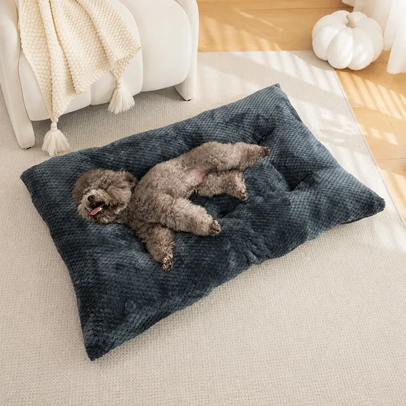 Plush Haven Calming Pet Bed