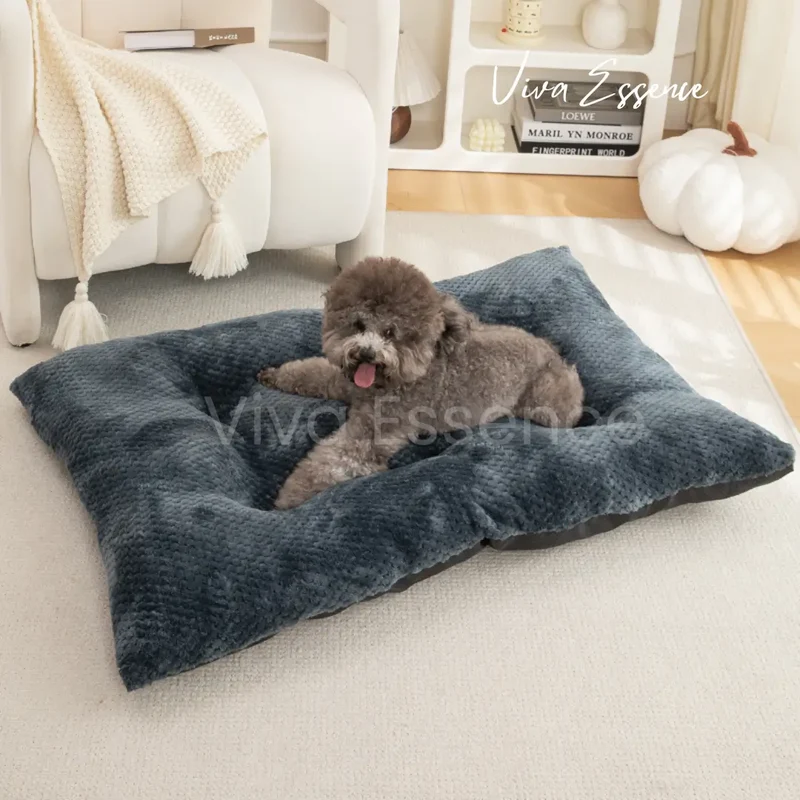 Plush Haven Calming Pet Bed
