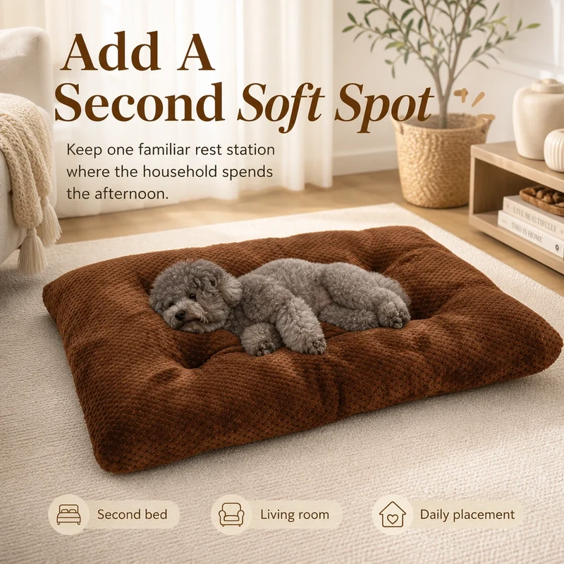Plush Haven Calming Pet Bed