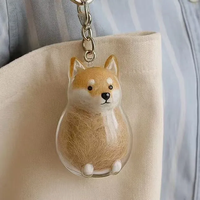 Ever-With-Me Pet Fur Keepsake Keychain