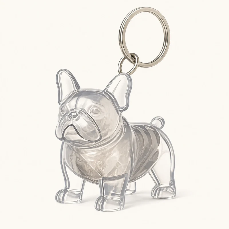 Ever-With-Me Pet Fur Keepsake Keychain