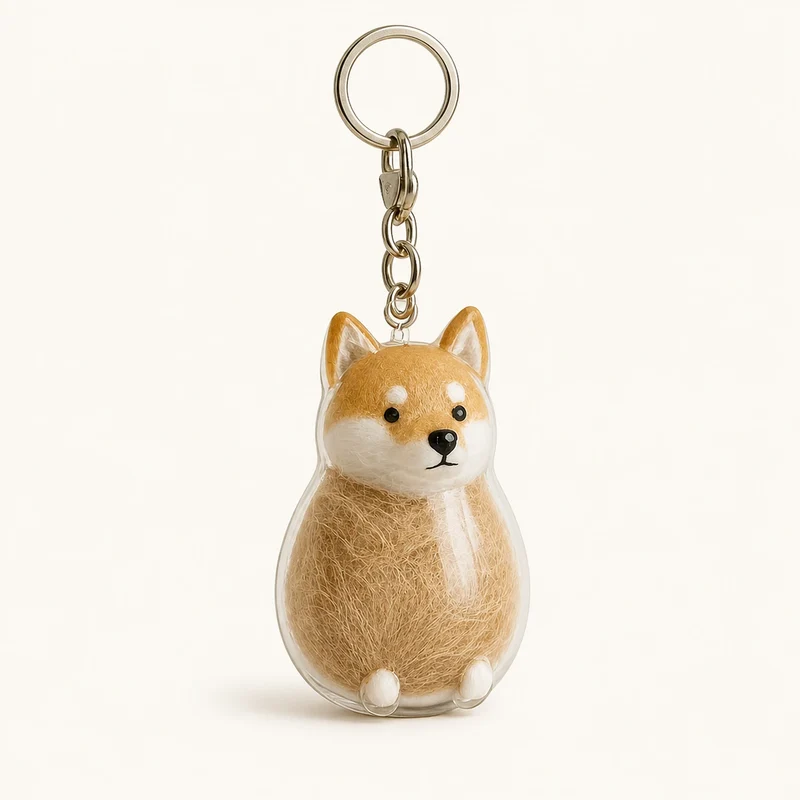 Ever-With-Me Pet Fur Keepsake Keychain