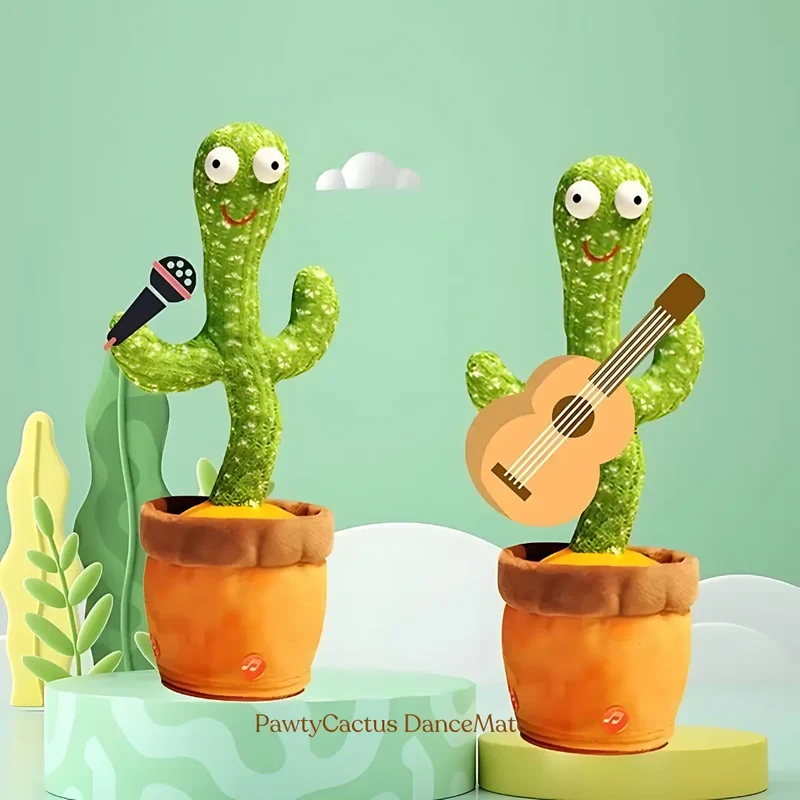 WigglePaws Dancing Cactus Toy