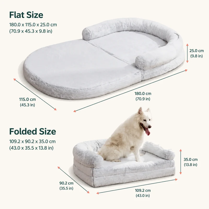 The Human Dog Bed: A Sofa for You & Your Pet