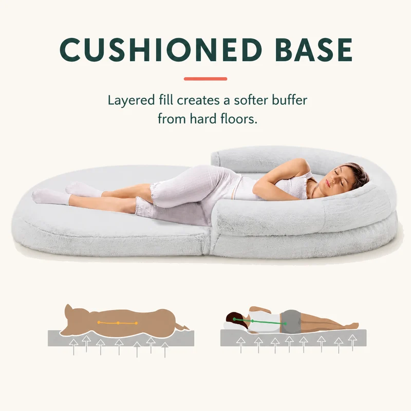 The Human Dog Bed: A Sofa for You & Your Pet