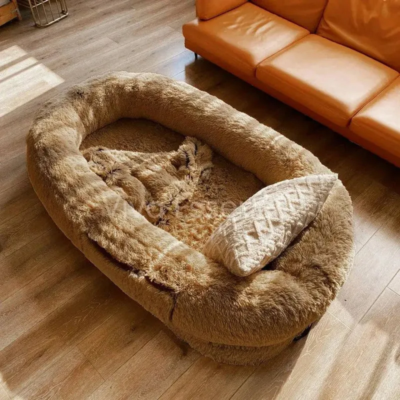 Human-Sized Dog Bed for You and Your Pet