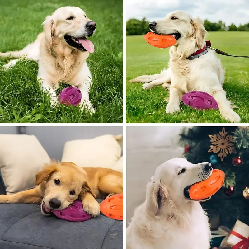 Indestructi-Chew Squeaky Dog Toy