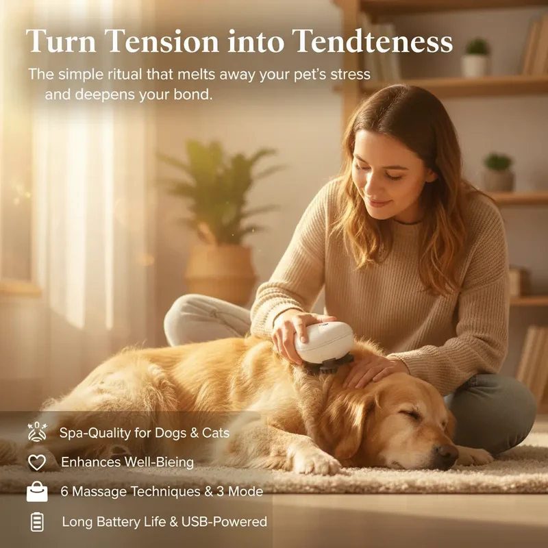 Viva Pet Spa Handheld Massager
