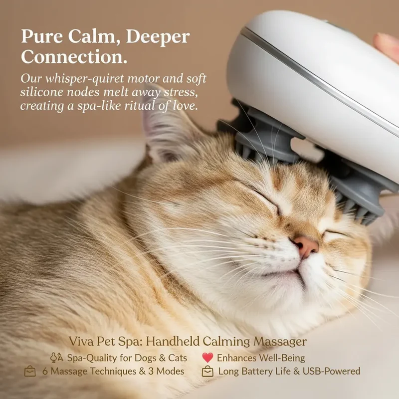 Viva Pet Spa Handheld Massager