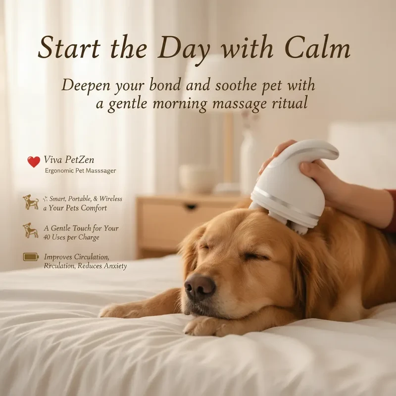 Viva PetZen Ergonomic Pet Massager