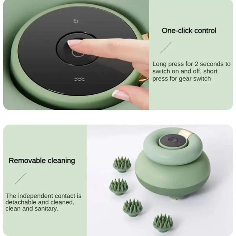 AuraPet Gentle Scalp Massager