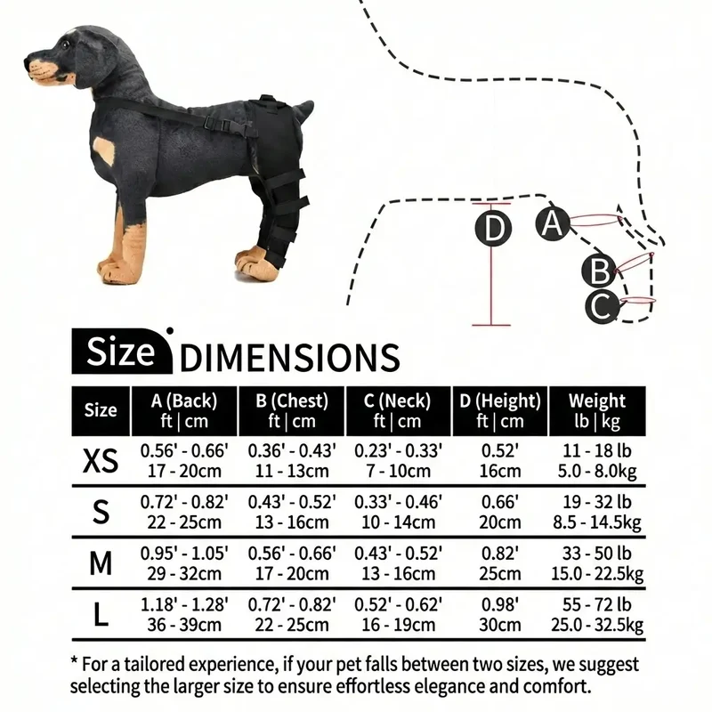 ProCare Adjustable Dog Leg Brace