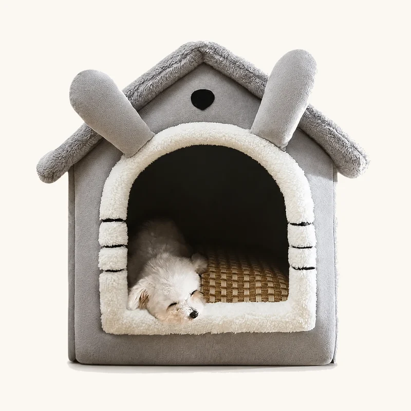 The Cozy Pop-Up Pet House & Cat Cave