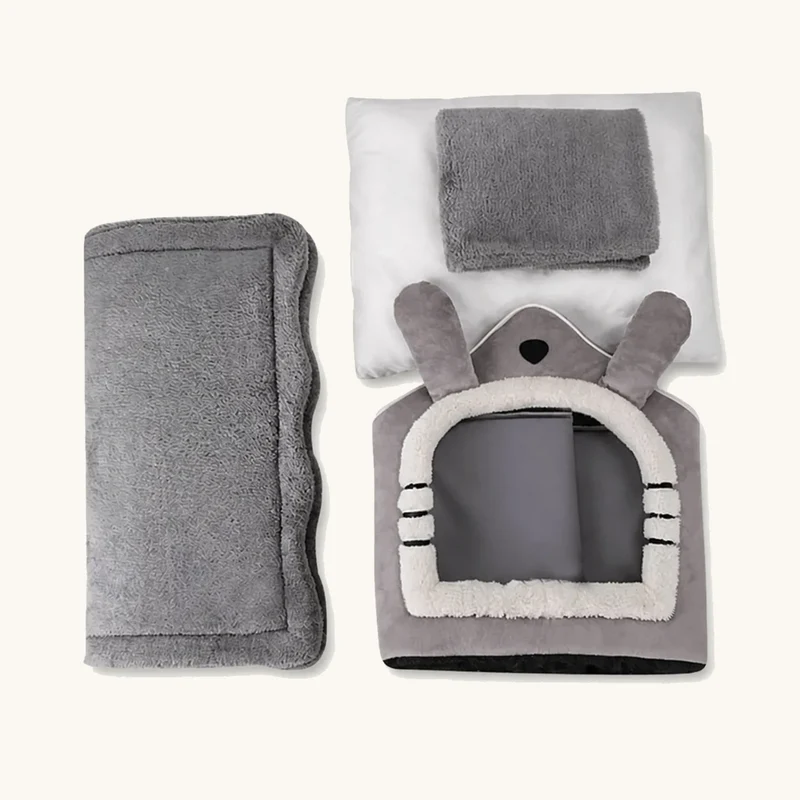 The Cozy Pop-Up Pet House & Cat Cave