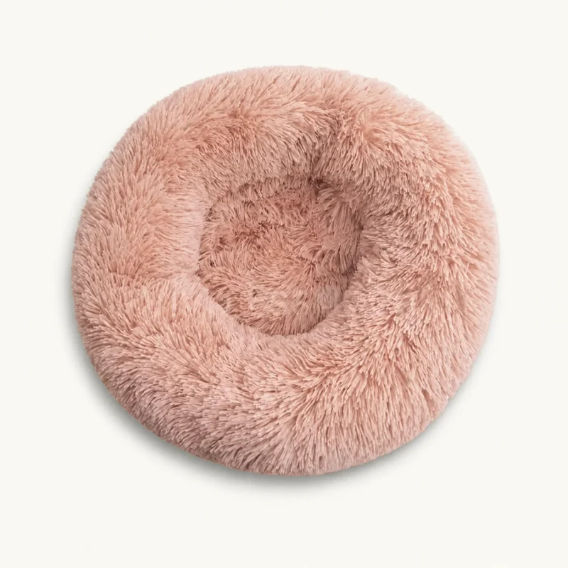 Calming Donut Pet Bed - Plush & Washable