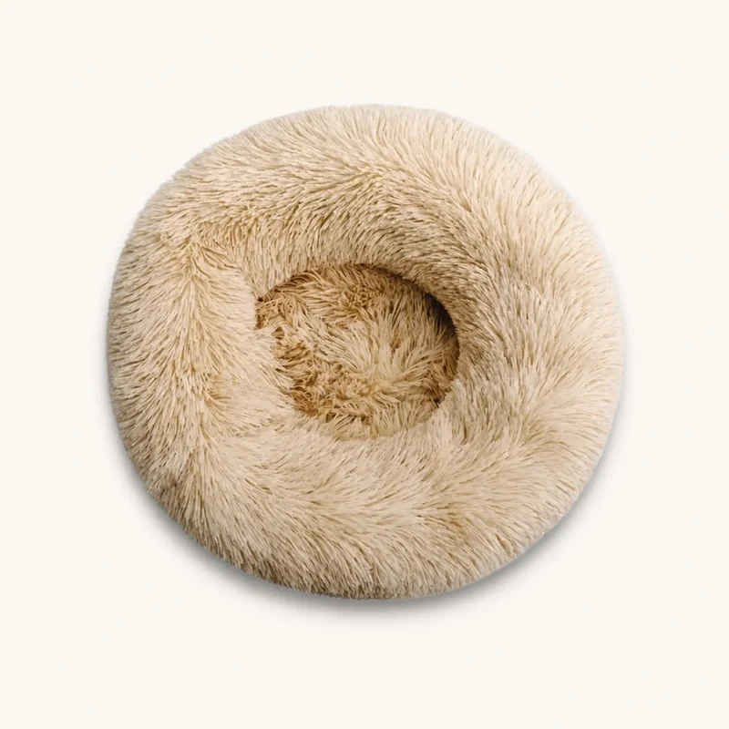 Calming Donut Pet Bed - Plush & Washable