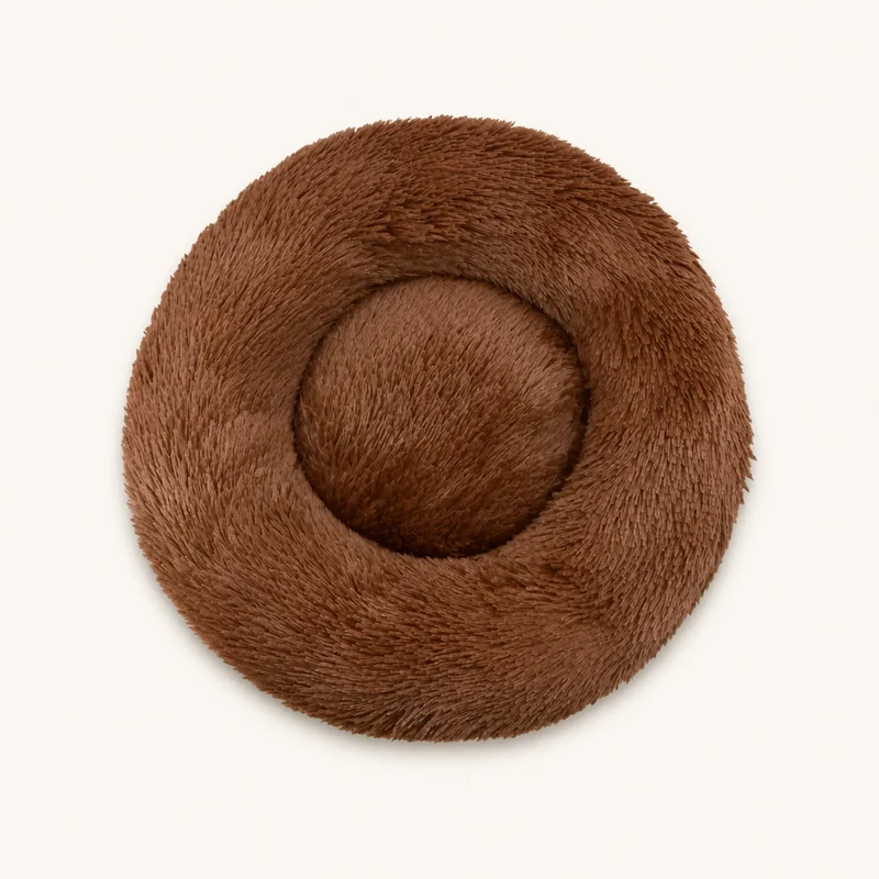 Calming Donut Pet Bed - Plush & Washable