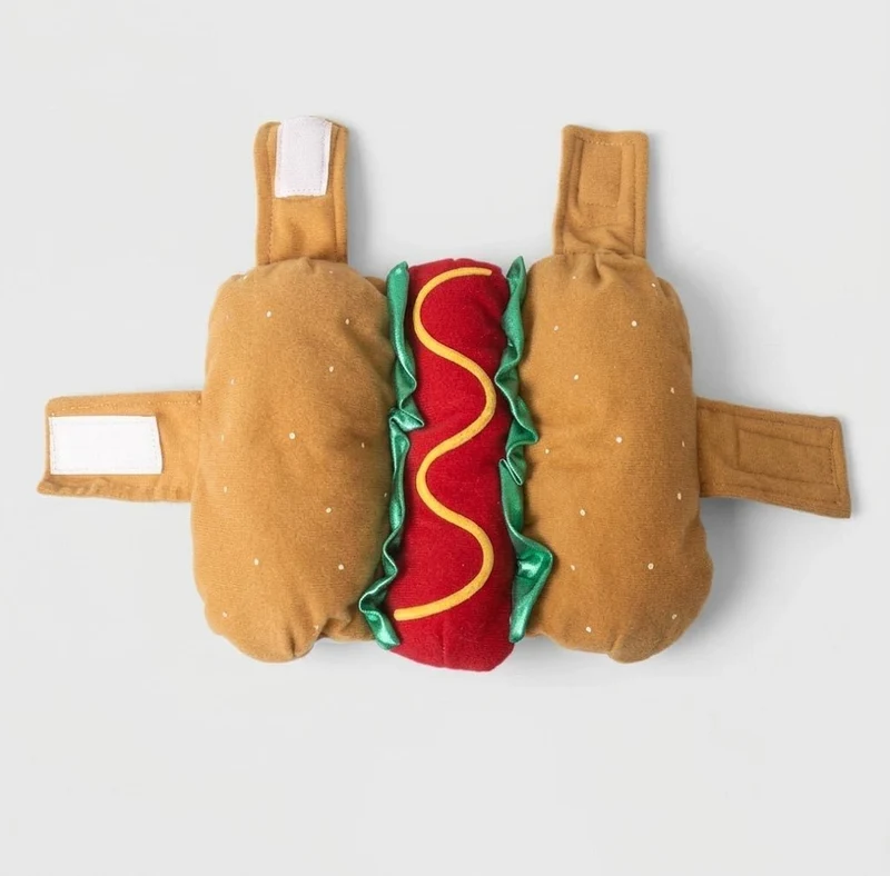 Bull Terrier Hot Dog Costume