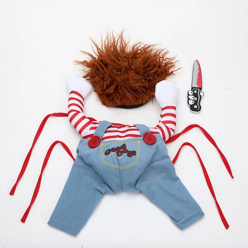 Chucky Bull Terrier Halloween Costume