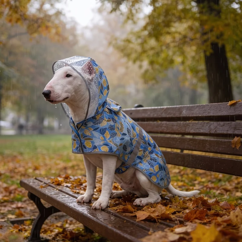 Colorful Dog Raincoat