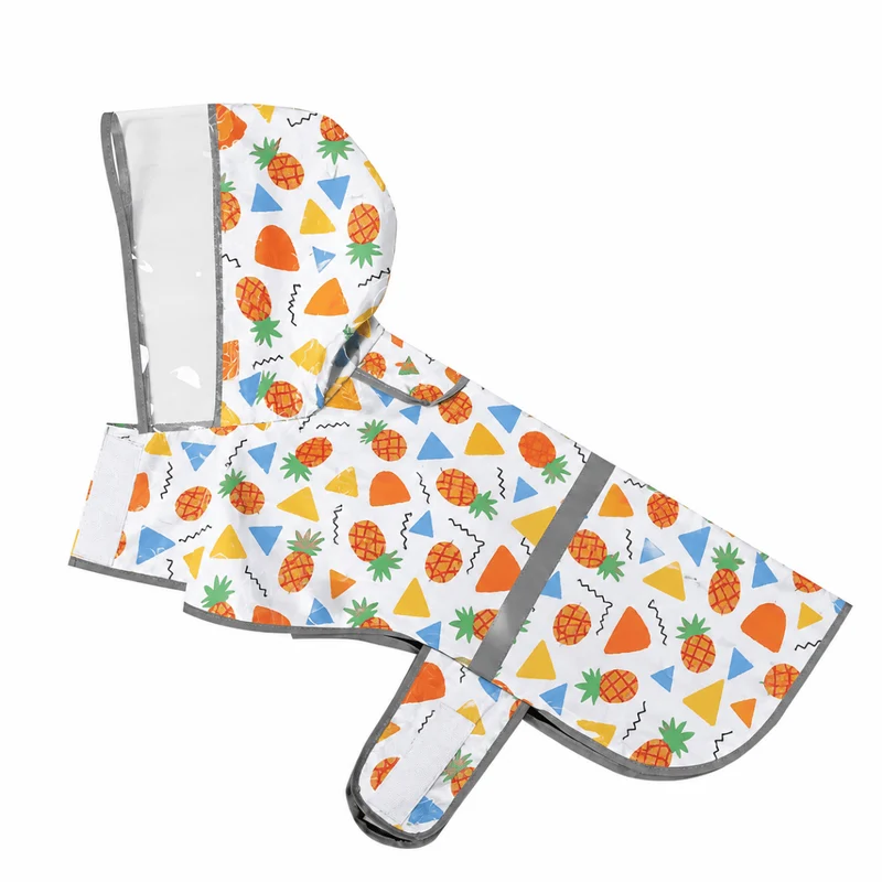Colorful Dog Raincoat