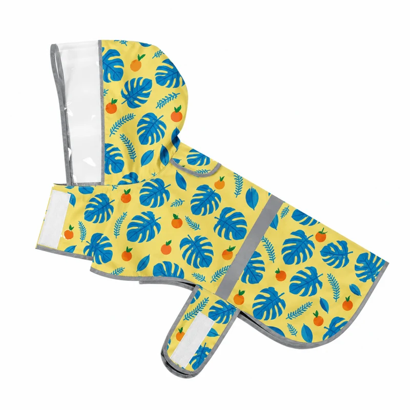 Colorful Dog Raincoat