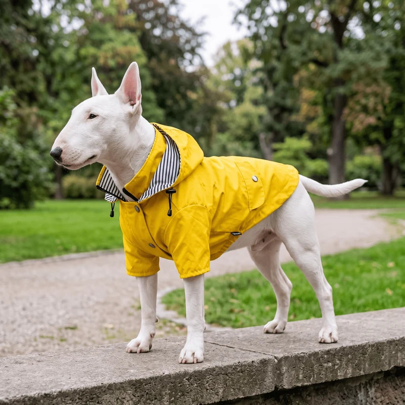 Hooded Dog Raincoat